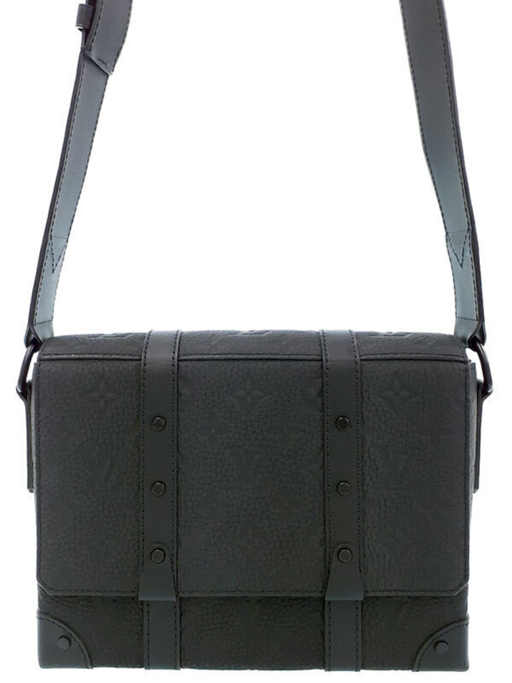 Louis Vuitton Monogram Trunk Messenger Shoulder Bag